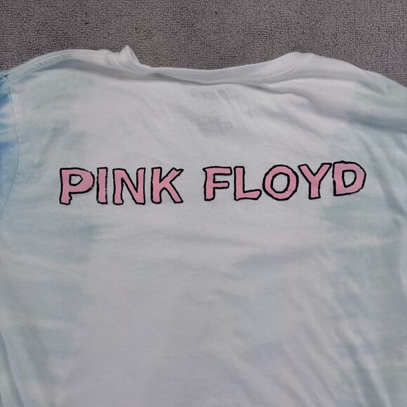 Pink Floyd Shirt Men XL White Tie Dye "Division Bell Heads" Graphic Classic Rock - Picture 7 of 8